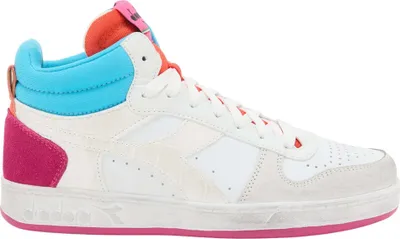 Produktbild von Schuhe Diadora Magic Basket Croco Demi  Weiß Leder