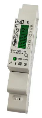 Produktbild von Wechselstromzähler Stromzähler 45A für Hutschiene LCD 1-Phasen MID 2022 Zähler