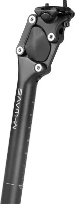 Produktbild von M-WAVE gefederte Parallelogram-Sattelstütze Federweg: 27mm - 27.2 mm - mattschwarz