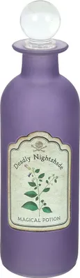 Produktbild von Something Different - Dekorative Flasche "Deadly Nightshade", Zaubertrank SD9957 (Einheitsgröße) (Violett)