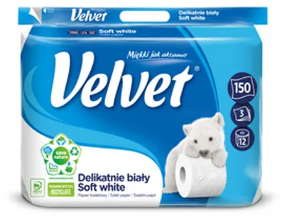 Obrázek produktu pro Bytelný Bílý Toaletní Papír, 12 Rolí