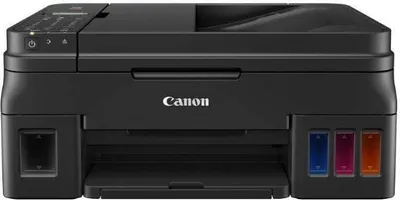 A black Canon PIXMA G4511 Multifunction printer is shown from the front on a white background.