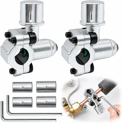Produktbild von Piercingventil Set, 1/4, 5/16, 3/8 Zoll, 2 Stück, für Servicearbeiten