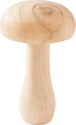 Produktbild von VBS Holz-Pilz 12 oder 14cm Unbemalt Herbstdeko Bemalen Holzdeko Holzdekoration