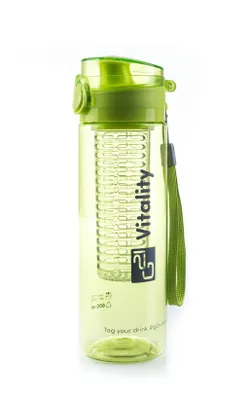 Produktbild von G21 Smoothie-/Saftflasche, 600 ml, grün