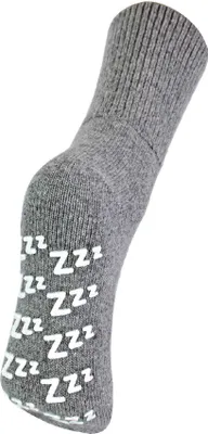 Produktbild von Damen Kaschmir Socken Wolle mit ABS Noppen Zzz's | Kuschel Bettsocken Antirutsch