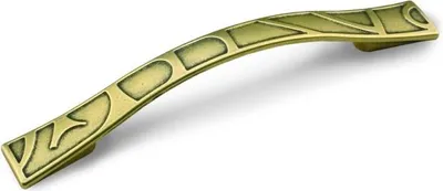 Obrázok produktu pre UR16 Kľučka, patina na mosadzi, 96 mm