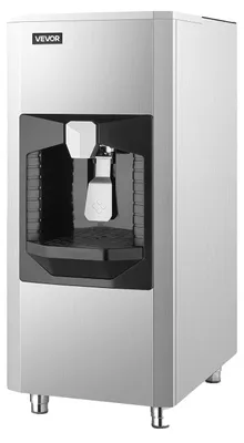 Immagine prodotto di Contenitore per macchina del ghiaccio VEVOR, capacità 80 kg, produzione automatica di ghiaccio 9 kg al minuto, adatto a ristoranti e hotel
