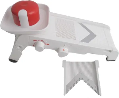 Produktbild von TUPPERWARE Chef Mando-Chef D202 Multi-Slicer Grater Mandolino Küchenenstar