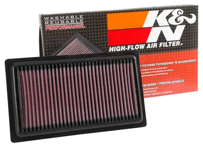 Produktbild von K&N 33-3052 Motorluftfilter: Hochleistung, Prämie, Abwaschbar, Ersatzfilter,Erhöhte Leistung, 2014-2019 (i20 II)