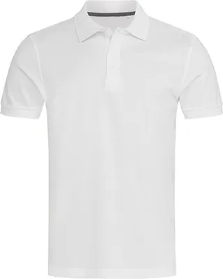 Produktbild von Stedman ST9060 | Herren Harper Polo Short Sleeve - Farbe: White - Größe: XL