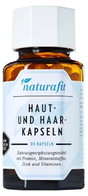 Immagine prodotto di capsule naturafit per pelle e capelli, 90 capsule