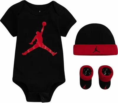 Produktbild von Baby-Sportset Nike  Jordan Jumpman Schwarz - 6-12 Monate