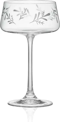 Produktbild von Set Cocktailgläser mit Blattdekor