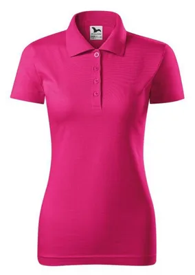 Produktbild von Malfini - Poloshirt für Damen, Single Jersey PP10029 (L) (Pink)