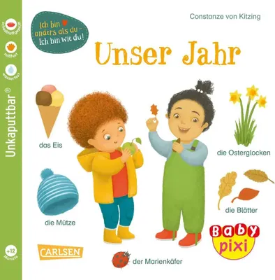 Produktbild von Baby Pixi (unkaputtbar) 118: Unser Jahr