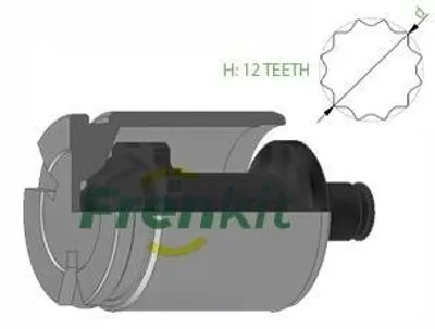 Produktbild von FRENKIT Bremssattel-Kolben für AUDI A4 Avant (8K5, B8) 42,8mm