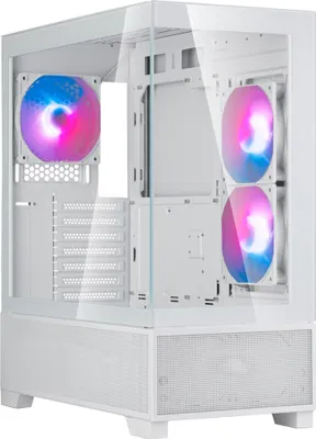 Image de SilverStone Lucid 05, boîtier tour, (design avec vitre panoramique à 270°)