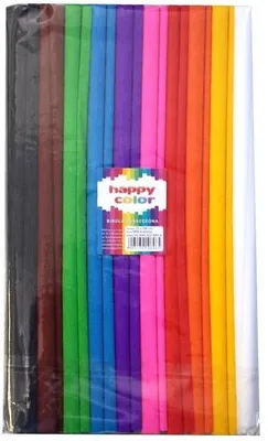 Immagine prodotto di Bibuła marszczona mix 10 kolorów 25 x 200 cm 10 rolek