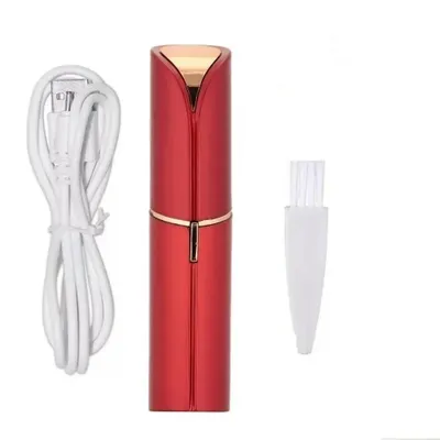 Produktbild von 1x Damen schmerzlos Mini Lippenstift Form Haarentfernung Gesichtsbehaarung USB