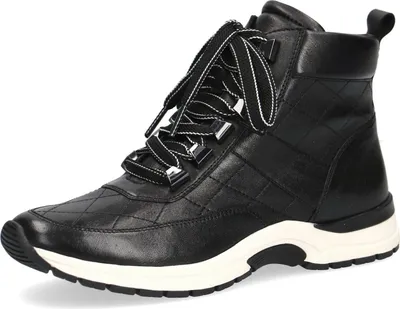 Produktbild von Caprice Schnürstiefel - Schwarz Glattleder Größe: 36 Normal