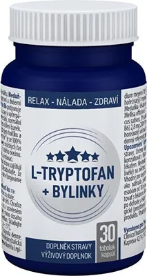 Zdjęcie produktu dla L-Tryptofan Herbs, 30 kapsułek