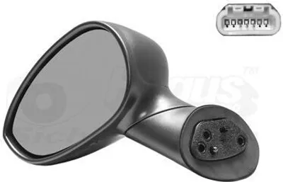 Produktbild von VAN WEZEL 1604805 Außenspiegel Seitenspiegel Links für FIAT 500 (312) Konvex