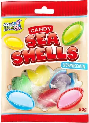 Produktbild von Sweet Flash Candy Sea Shells Leckmuscheln 8er