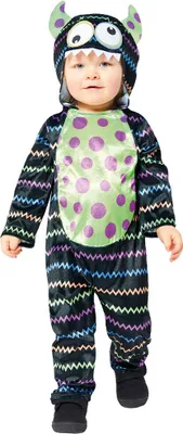 Produktbild von Buntes Monster Baby und Kleinkinder Kostüm