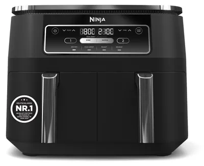 Image de Friteuse à air NINJA - Foodi AF200EU - Capacité 7,6 L - Double cuve - 4 programmes de cuisson - 2400 W