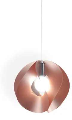Immagine prodotto di Sospensione Moderna Atom Polilux ® Rame E Metallo Cromo 1 Luce E27 D54Cm