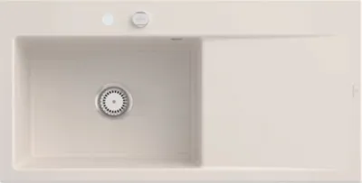 Produktbild von Villeroy & Boch Keramikspüle 336202KR, Subway Style 60 Einbauspüle - inkl.