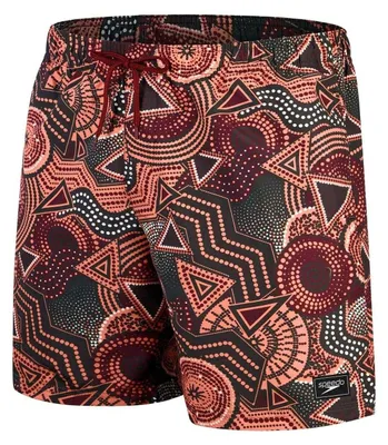Produktbild von Speedo - Badeshorts für Herren GT13306 (S) (Schwarz/Rot)