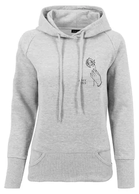 Produktbild von Mister Tee - "Only Love" Kapuzenpullover für Damen TN2520 (XL) (Grau)