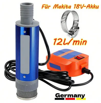 Produktbild von Für Makita 18V-Akku Auto Elektrische Wasserpumpe Kraftstoffpumpe ÖL Dieselpumpe