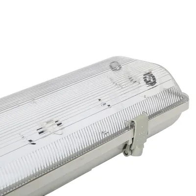 Produktbild von aigostar LED Feuchtraumleuchte 120cm doppelt max 2x18W IP65 Grau