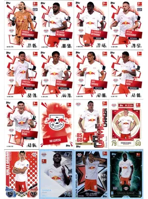 Produktbild von Topps Match Attax Bundesliga - 2025/26 - Mannschaftspaket - RB LEIPZIG