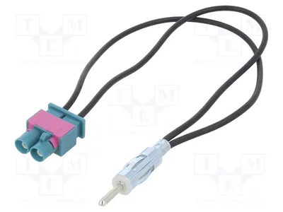 Produktbild von 1x Antennenadapter DIN-Stecker,-Stecker x2  Stecker und Adapter für Autoantennen