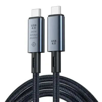 Immagine prodotto di Cavo USB4 Type-C cavo dati Thunderbolt 240W cavo di ricarica veloce cavo di ricarica per laptop