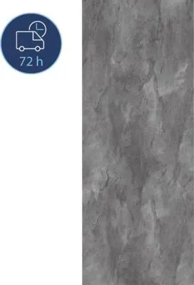 Produktbild von Duschrückwand BREUER Express Q72 Steinoptik Schiefer grau 255 x 150 cm 1413548000204