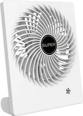 Produktbild von Tischventilator, batteriebetriebener Ventilator, wiederaufladbar, 180 ° neigbar, faltbarer persönlicher Ventilator, ultraleiser kleiner tragbarer Ventilator, 3 Geschwindigkeiten einstellbar, starker Wind, USB-Ventilator