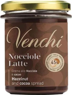 Produktbild von Crema alle Nocciole, Schokoladencreme mit Haselnüssen, 200g, Aufstrich, Venchi