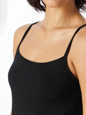Produktbild von Schiesser Damen Spaghettitop 4-Pack Modal Essentials - schwarz - Größe 38