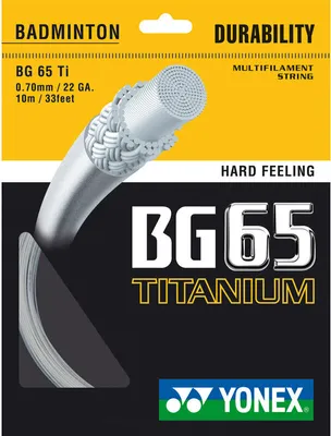 Produktbild von Yonex BG 65 Ti Badminton-Zopf 200 m