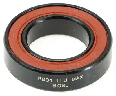 Zdjęcie produktu dla Łożyska Enduro 6801 LLU ABEC 3 MAX Black Oxide Lager, Solid-Lube, 12x21x5