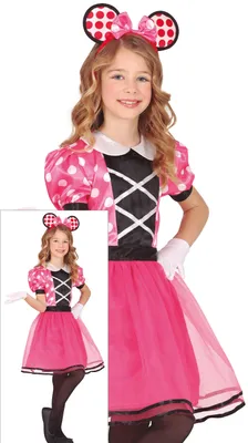 Produktbild von Guirca Mäusemädchen-kostüm 5-6 Years 5-6 Years