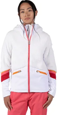 Zdjęcie produktu dla Rossignol Wispile Fleece With Full Zip White L Woman White L