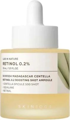 Productafbeelding van SKIN1004 Madagascar Centella Retinol 0.2 Boosting Shot Ampoule, 30 ml