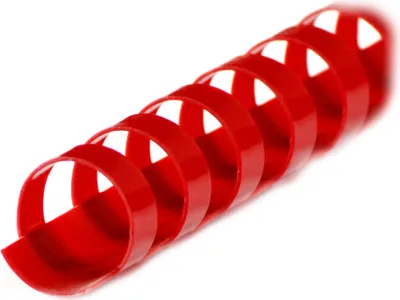 Produktbild von LMG Signaltechnologie Kunststoffbinderücken rot für 100 St.