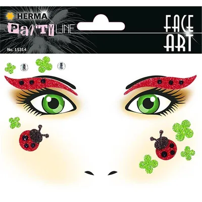 Produktbild von Herma FASHIONLine Face Art Nálepka Ladybird